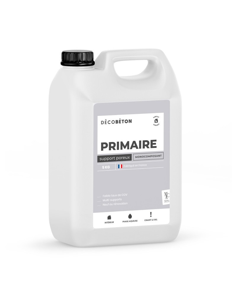 Primaire pour Béton Ciré sur Supports Poreux (Plâtre, Ciment) | MACSTORE
