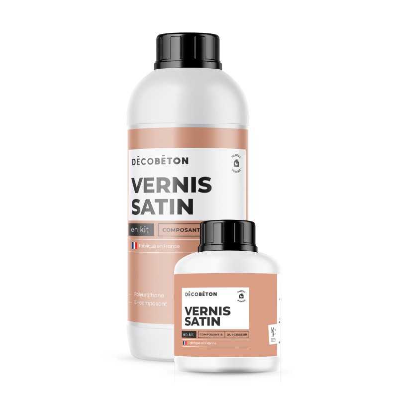 Vernis bi-composant — finition satinée